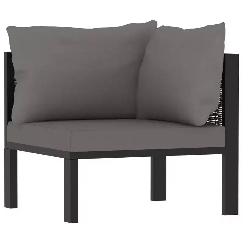 Conjunto de salón de jardín vidaXL, antracita