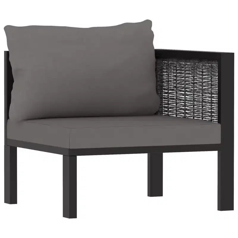 Conjunto de salón de jardín vidaXL, antracita