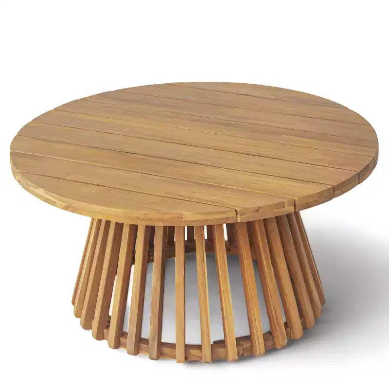 Christopher Knight Home Claremont conjunto moderno de conversación para patio de 4 piezas de madera de acacia con cojines
