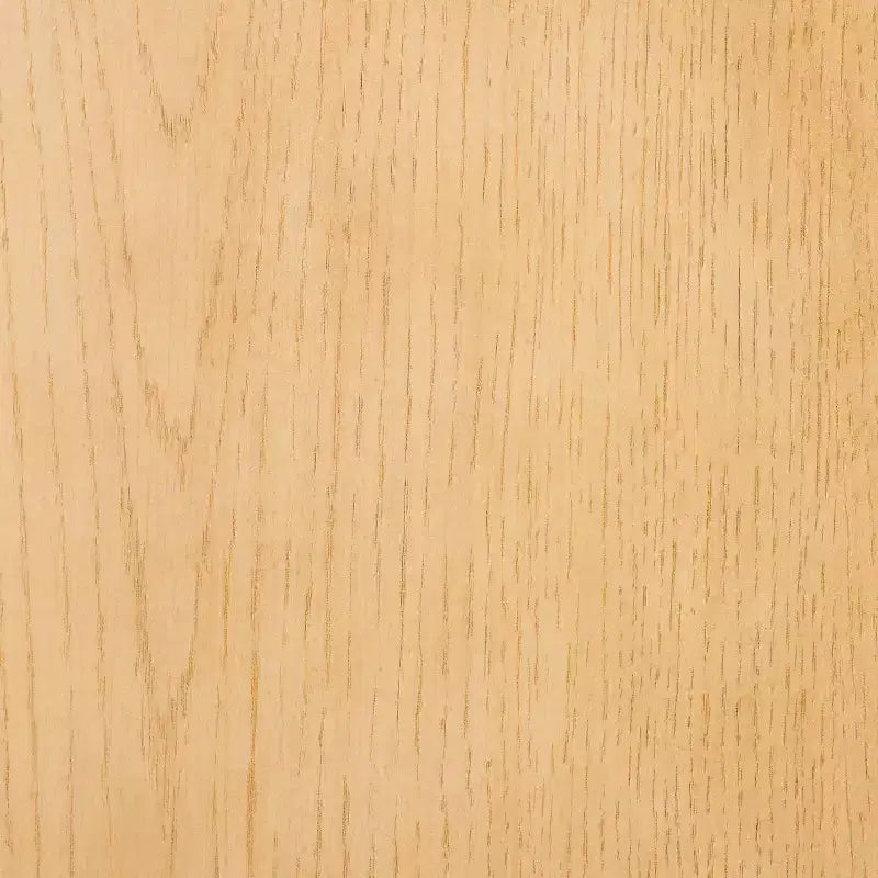 2-Door Cabinet Natural, Wood Frame with Brass-Finish Handles