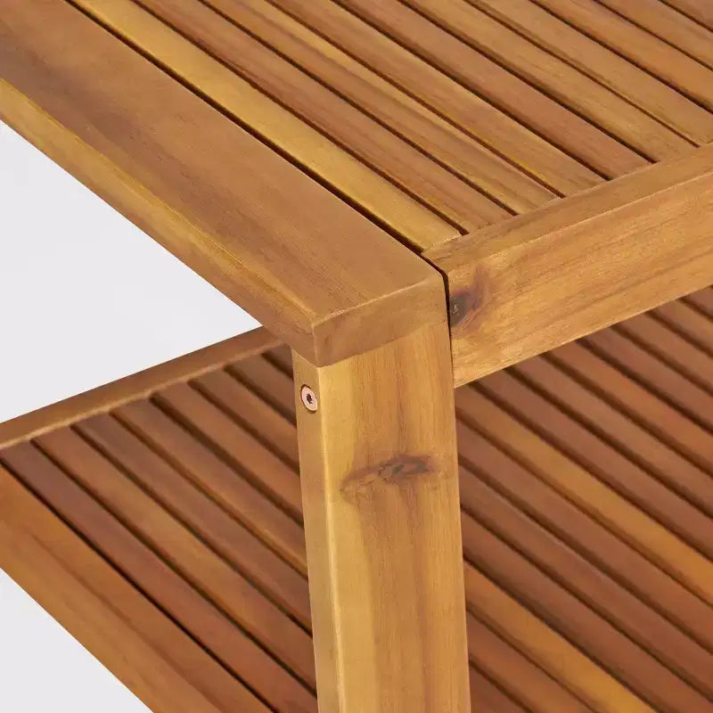 Conjunto de conversación de patio de 2 piezas Grenada, de madera de acacia - Christopher Knight Home
