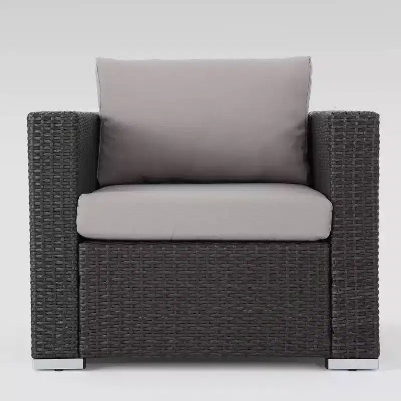 Conjunto de asientos de mimbre de 11 piezas Santa Rosa - Christopher Knight Home