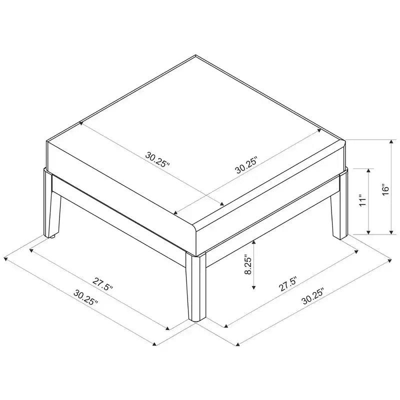 Conjunto de asientos para patio Summerlyn de 4 piezas - Linon