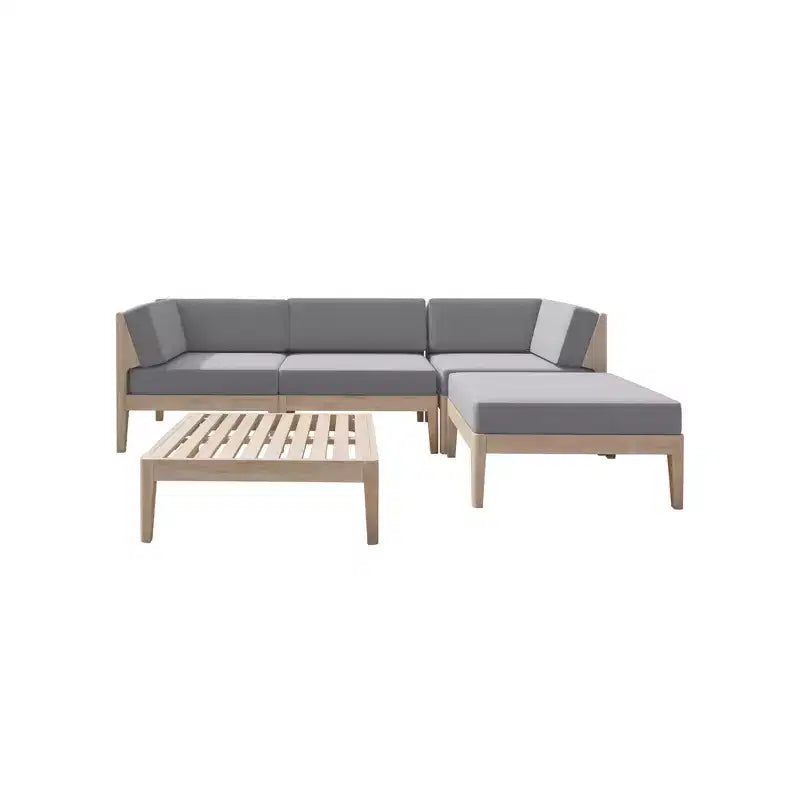 Conjunto de asientos para patio Summerlyn de 4 piezas - Linon