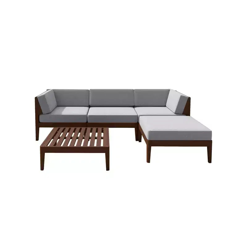 Conjunto de asientos para patio Summerlyn de 4 piezas - Linon