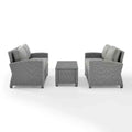Conjunto de asientos de mimbre para exterior Bradenton, de 3 piezas - Crosley