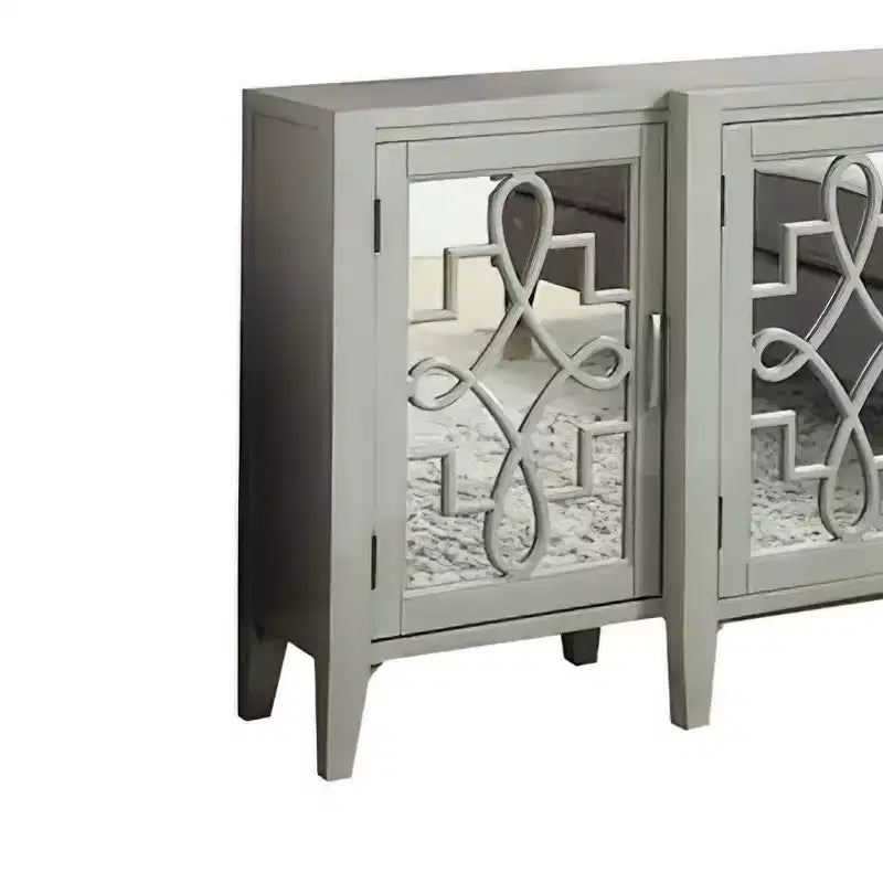 72" Accent Console Table, Wood Frame