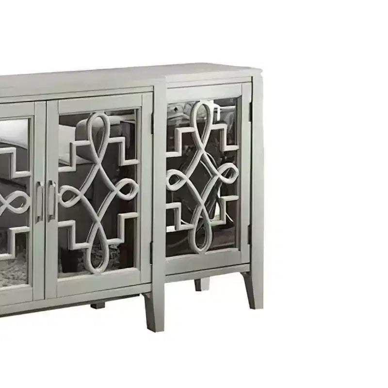 72" Accent Console Table, Wood Frame
