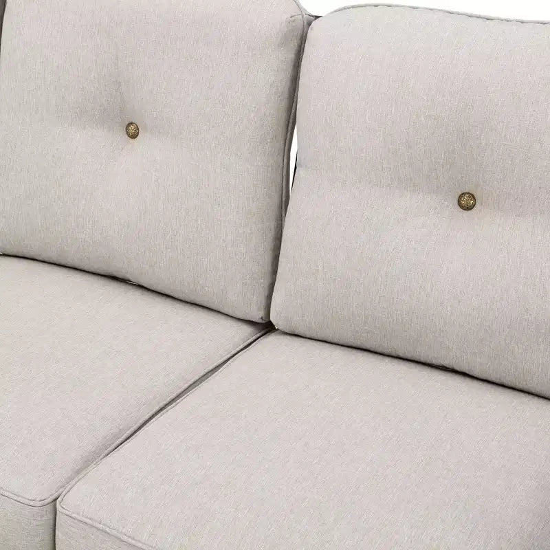 Conjunto de patio de 2 piezas con sofá biplaza y mesa de centro - Patio Festival