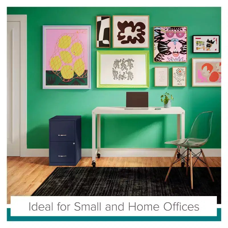 18" Deep 2-Drawer Letter Width Vertical File Cabinet