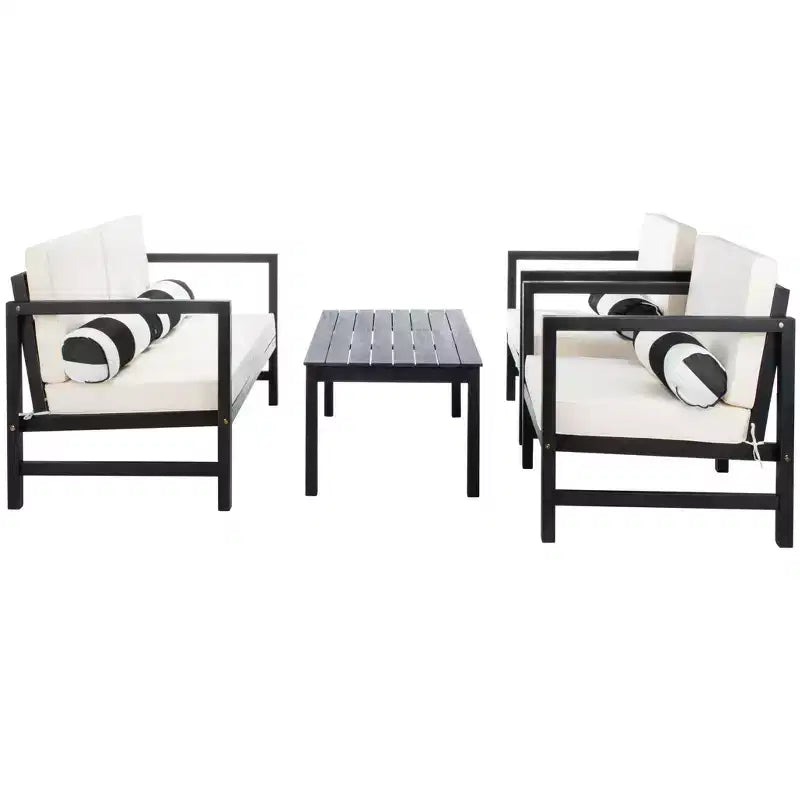 Montez 4 Piece Patio Set - Indoor/Outdoor - PAT7030 - Safavieh