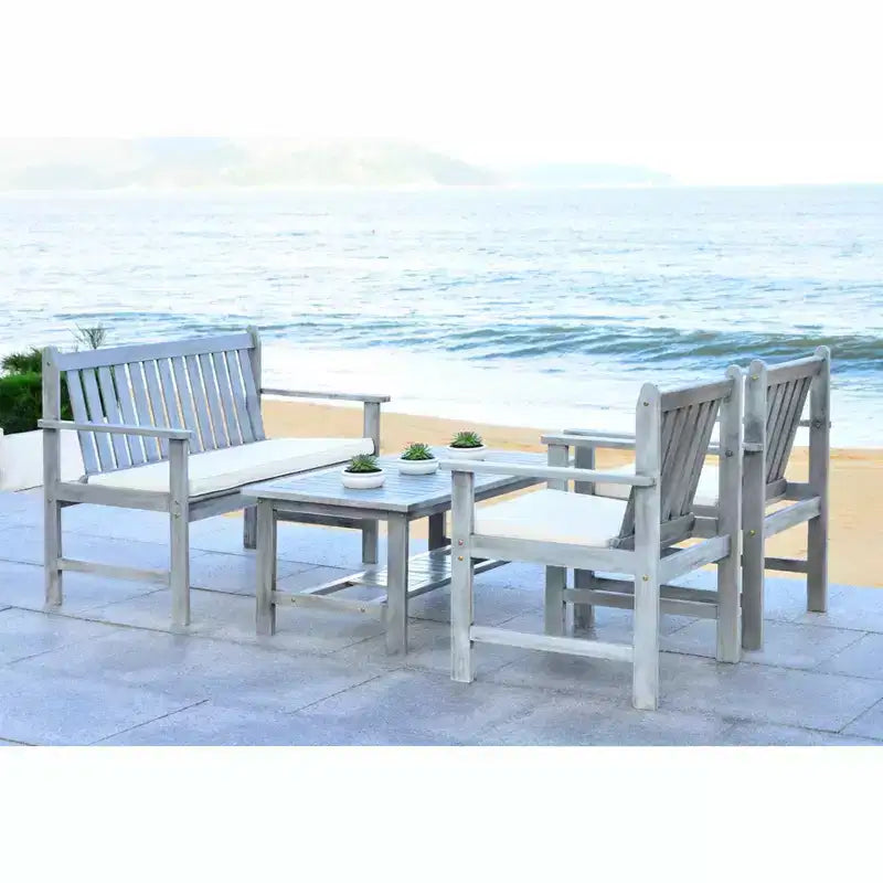 Ensemble de jardin Burbank 4 pièces - intérieur/extérieur - PAT7006 - Safavieh