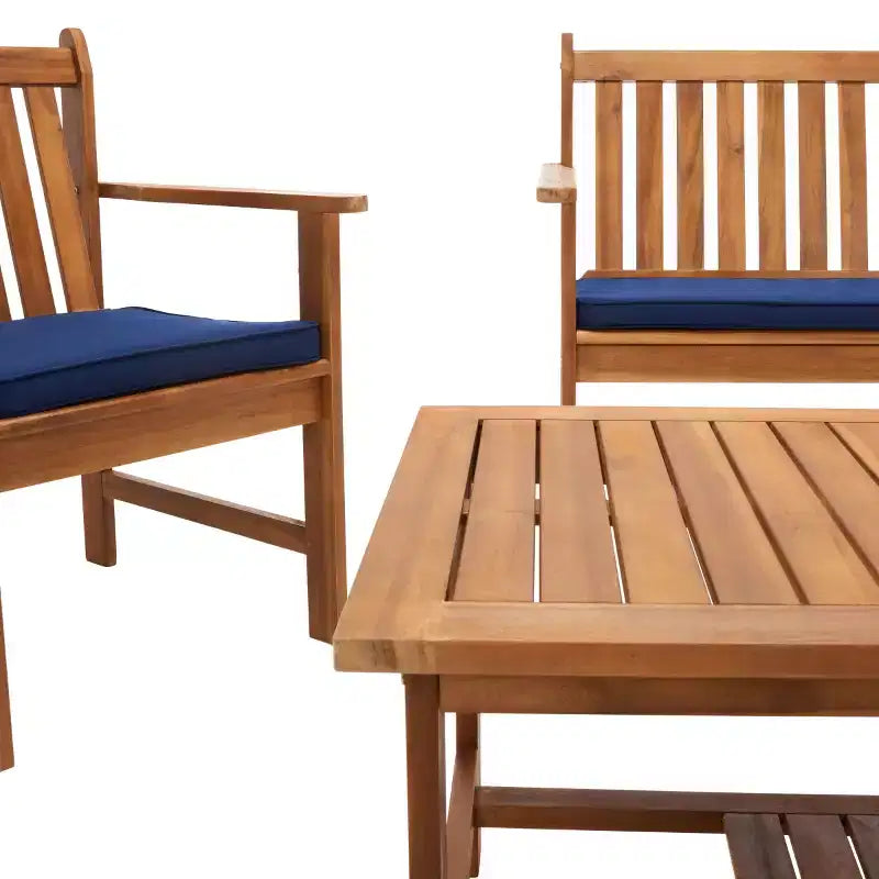 Ensemble de jardin Burbank 4 pièces - intérieur/extérieur - PAT7006 - Safavieh