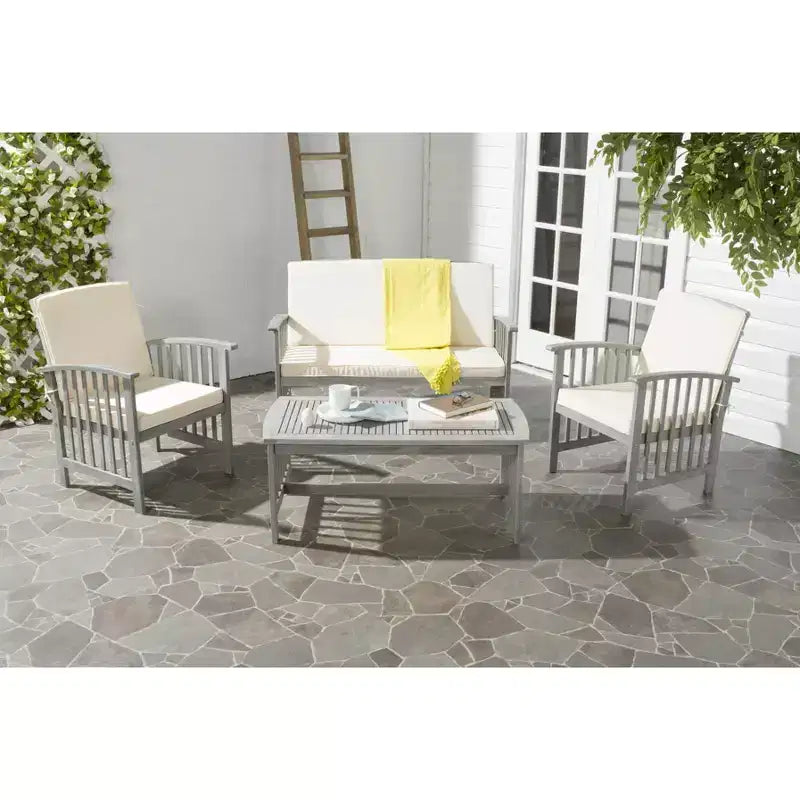 Ensemble de patio Rocklin de 4 pièces - intérieur/extérieur - PAT7007 - Safavieh