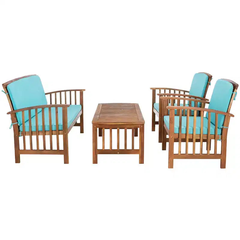 Ensemble de patio Rocklin de 4 pièces - intérieur/extérieur - PAT7007 - Safavieh