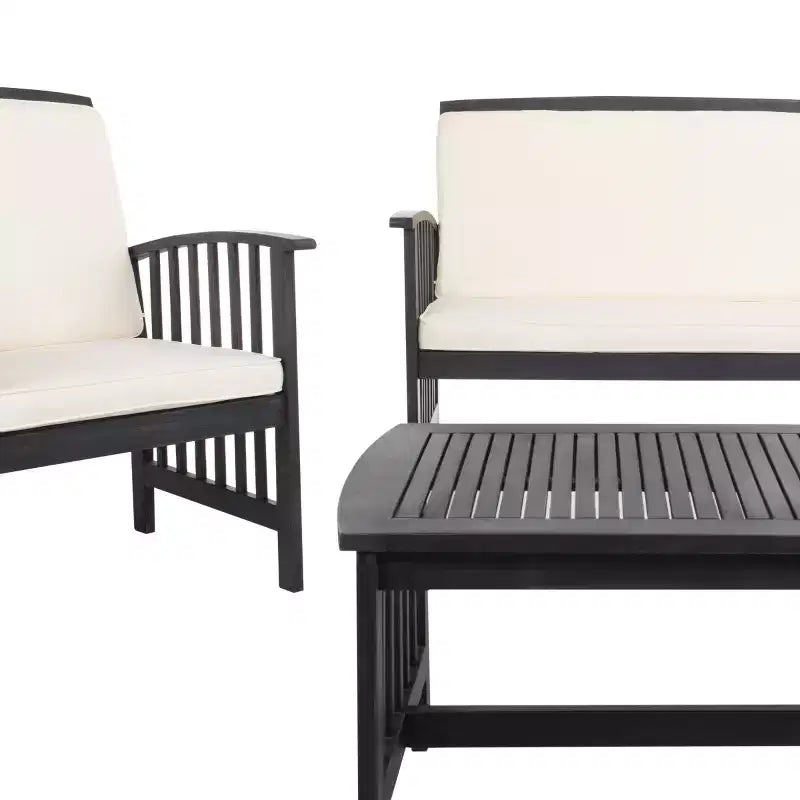 Ensemble de patio Rocklin de 4 pièces - intérieur/extérieur - PAT7007 - Safavieh