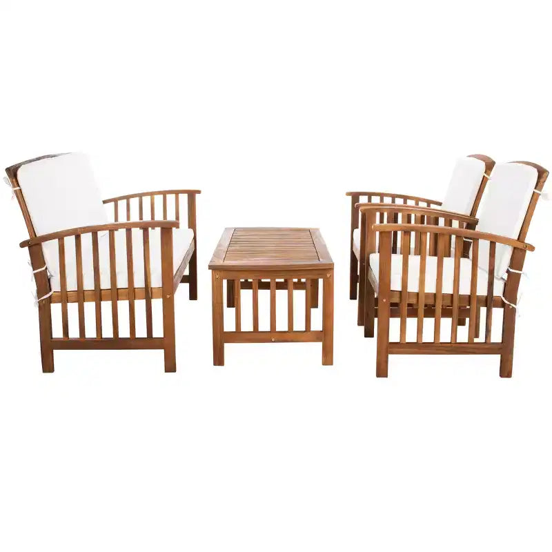 Ensemble de patio Rocklin de 4 pièces - intérieur/extérieur - PAT7007 - Safavieh