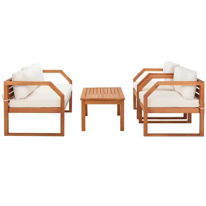 Conjunto de sala de 4 piezas Dren - Interior/exterior - PAT7067 - Safavieh
