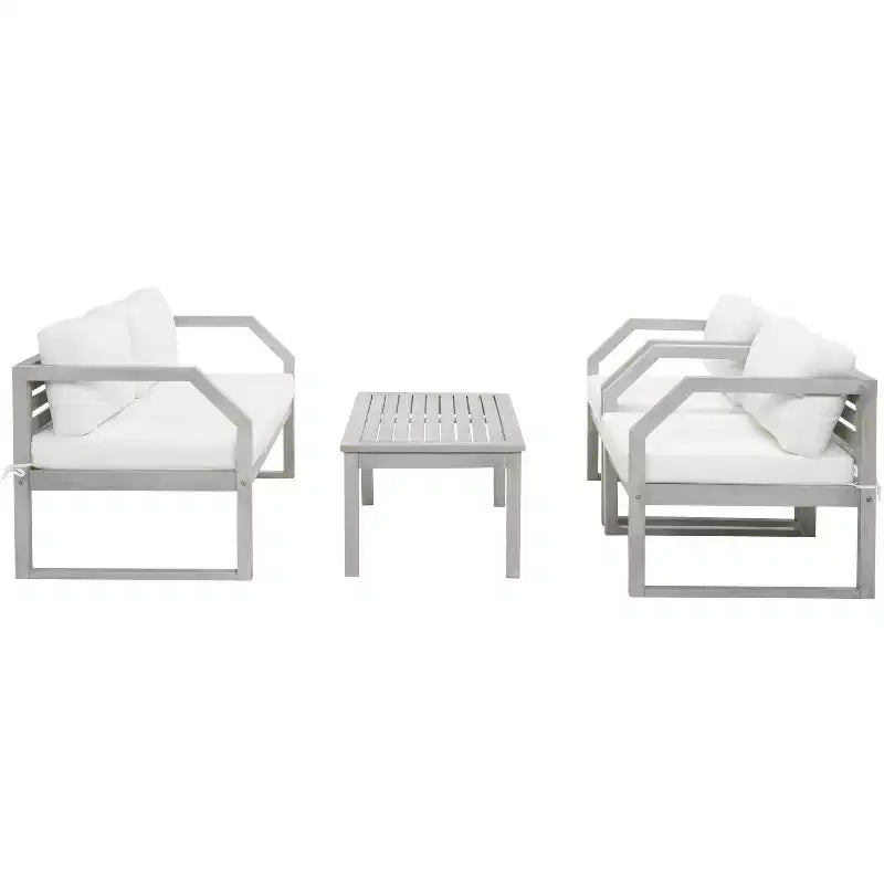 Conjunto de sala de 4 piezas Dren - Interior/exterior - PAT7067 - Safavieh