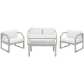 Dren 4 Piece Living Set - Indoor/Outdoor - PAT7067 - Safavieh