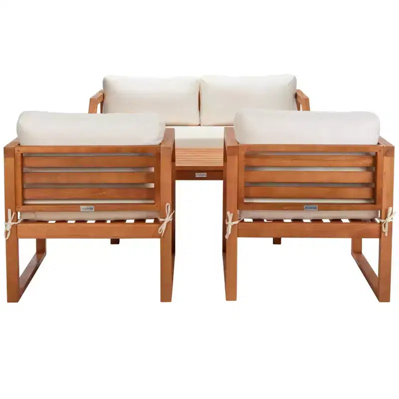 Conjunto de sala de 4 piezas Dren - Interior/exterior - PAT7067 - Safavieh