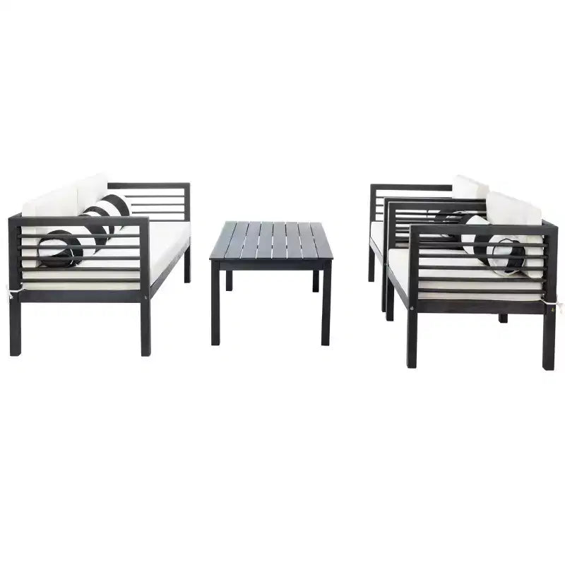 Conjunto de patio de 4 piezas Alda - Interior/exterior - PAT7033 - Safavieh
