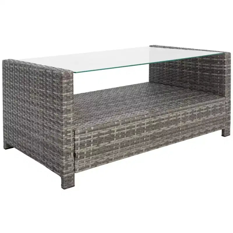Conjunto de sala de 4 piezas Vellor - Interior/exterior - PAT7516 - Safavieh
