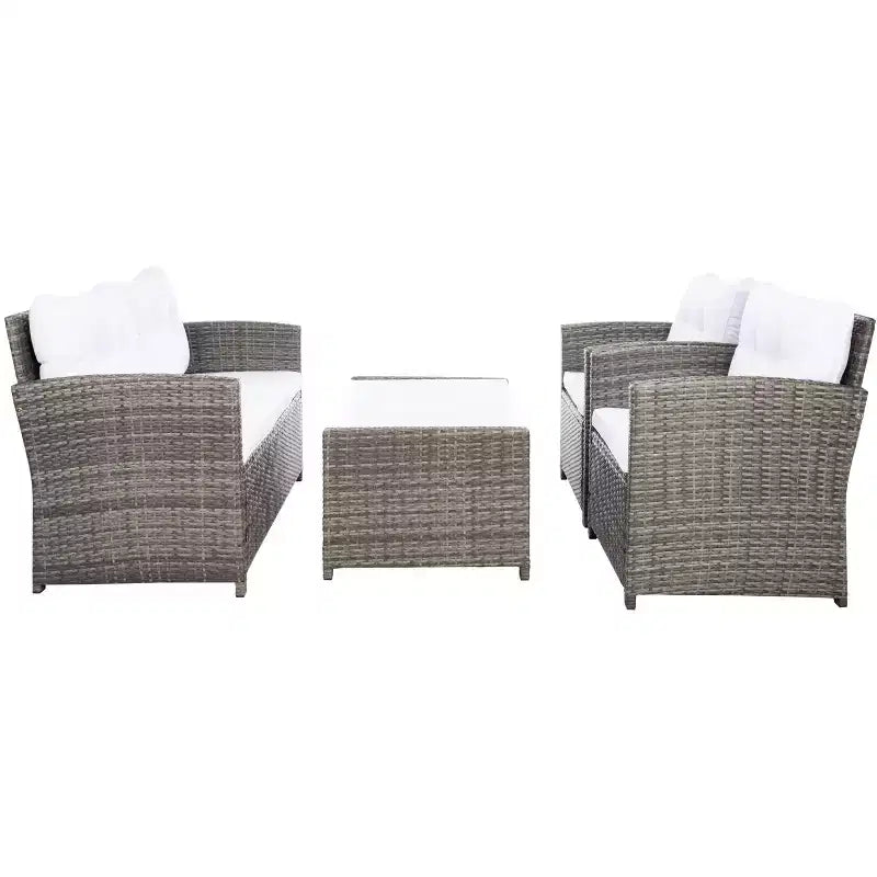 Conjunto de sala de 4 piezas Vellor - Interior/exterior - PAT7516 - Safavieh