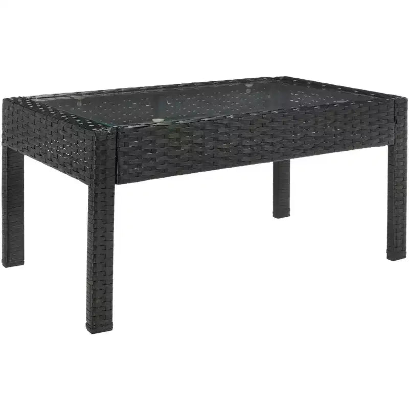 Juego de sala Bassey de 4 piezas - Interior/exterior - PAT7507 - Safavieh