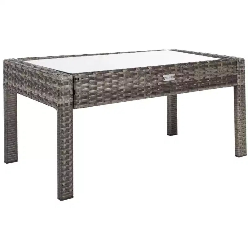 Juego de sala Bassey de 4 piezas - Interior/exterior - PAT7507 - Safavieh
