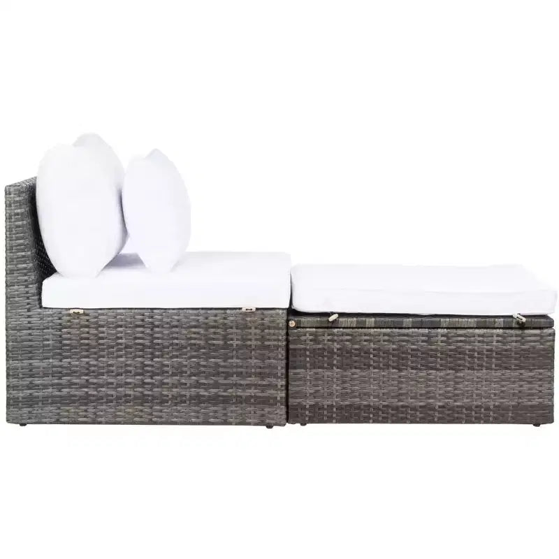Pramla conjunto de sofá y otomana para patio - Interior/exterior - PAT7515 - Safavieh