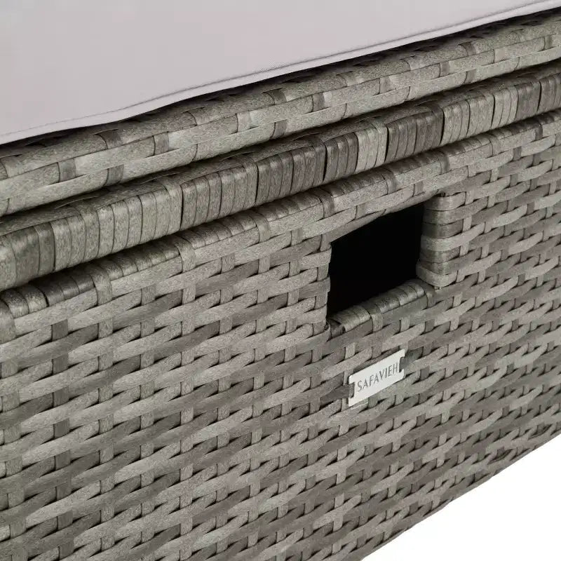 Pramla conjunto de sofá y otomana para patio - Interior/exterior - PAT7515 - Safavieh