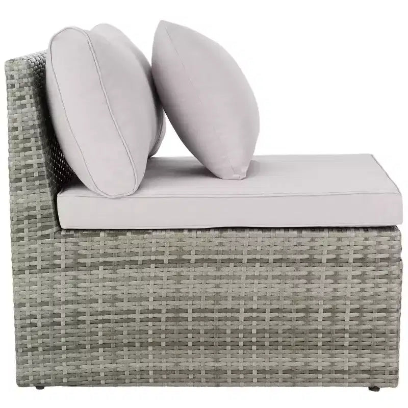 Pramla conjunto de sofá y otomana para patio - Interior/exterior - PAT7515 - Safavieh
