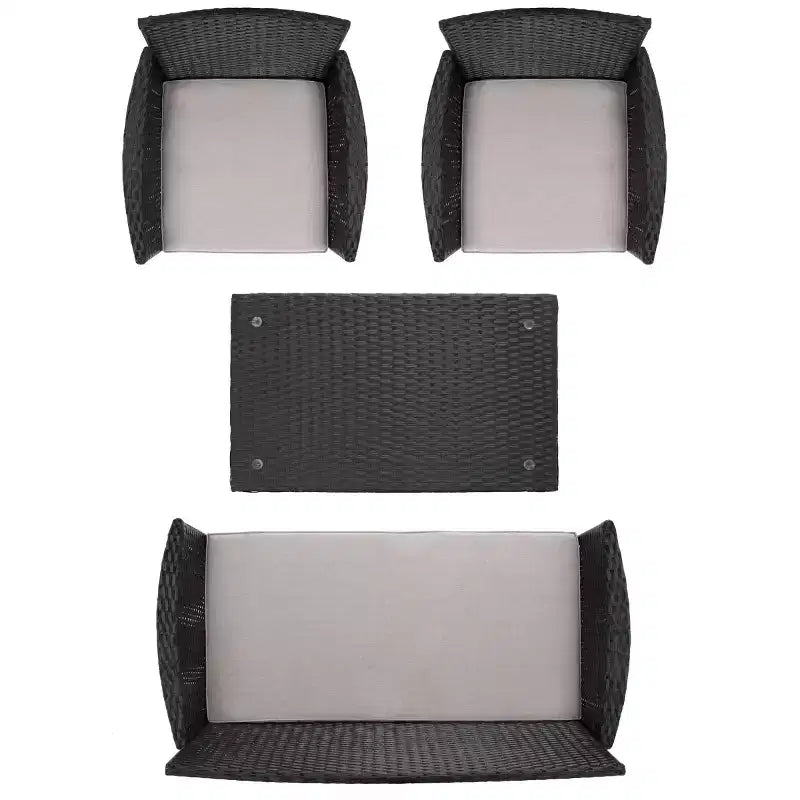Bandele conjunto de sala de 4 piezas - Interior/exterior - PAT7506 - Safavieh