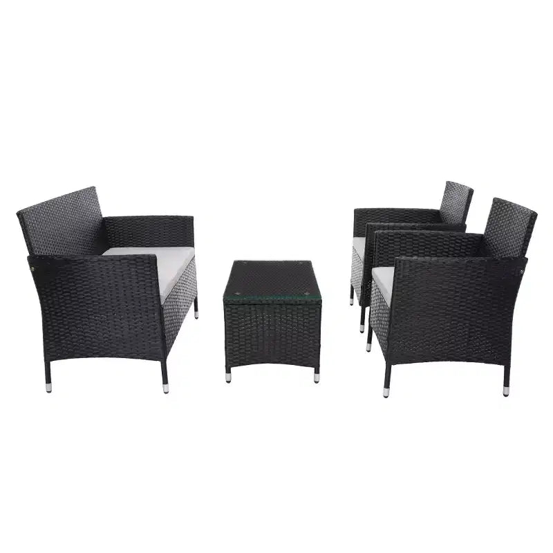 Bandele conjunto de sala de 4 piezas - Interior/exterior - PAT7506 - Safavieh
