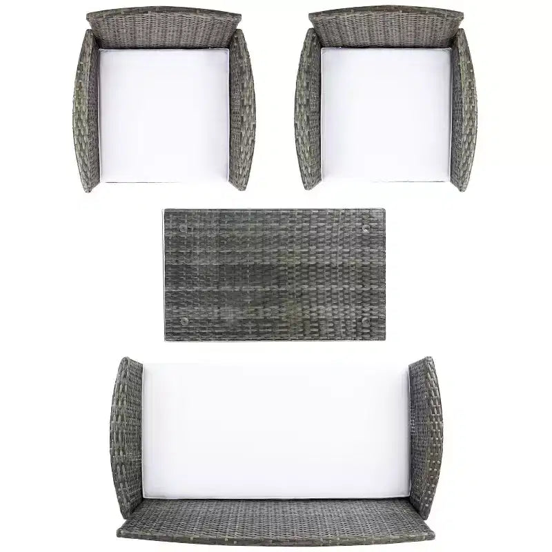 Bandele conjunto de sala de 4 piezas - Interior/exterior - PAT7506 - Safavieh