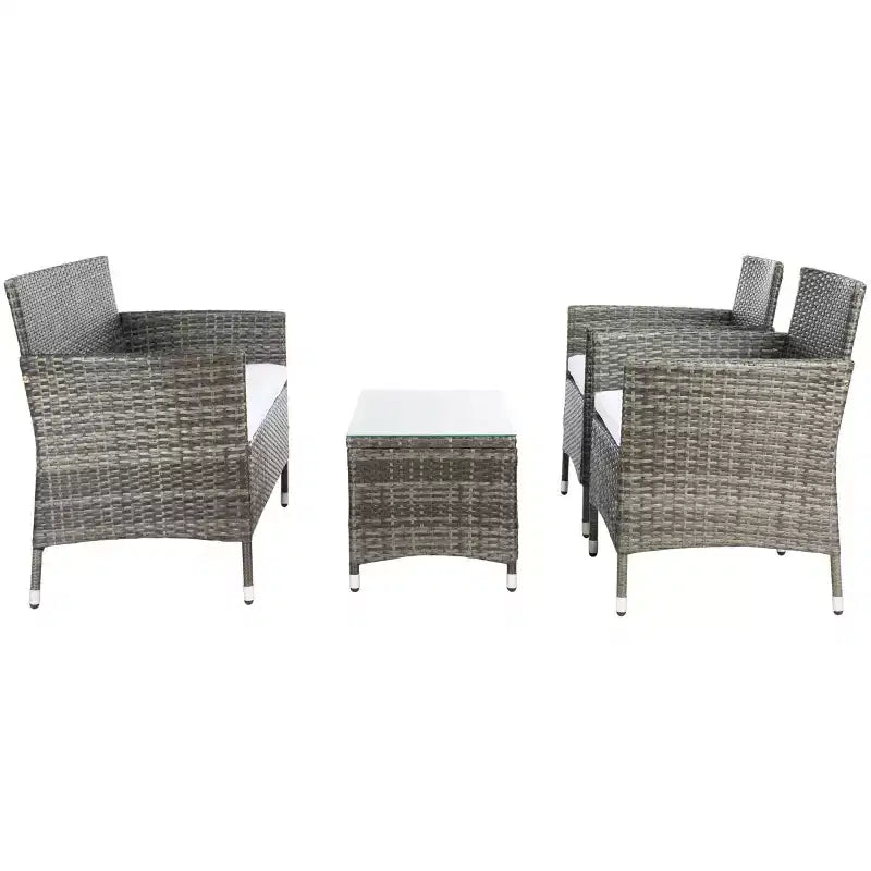 Bandele conjunto de sala de 4 piezas - Interior/exterior - PAT7506 - Safavieh