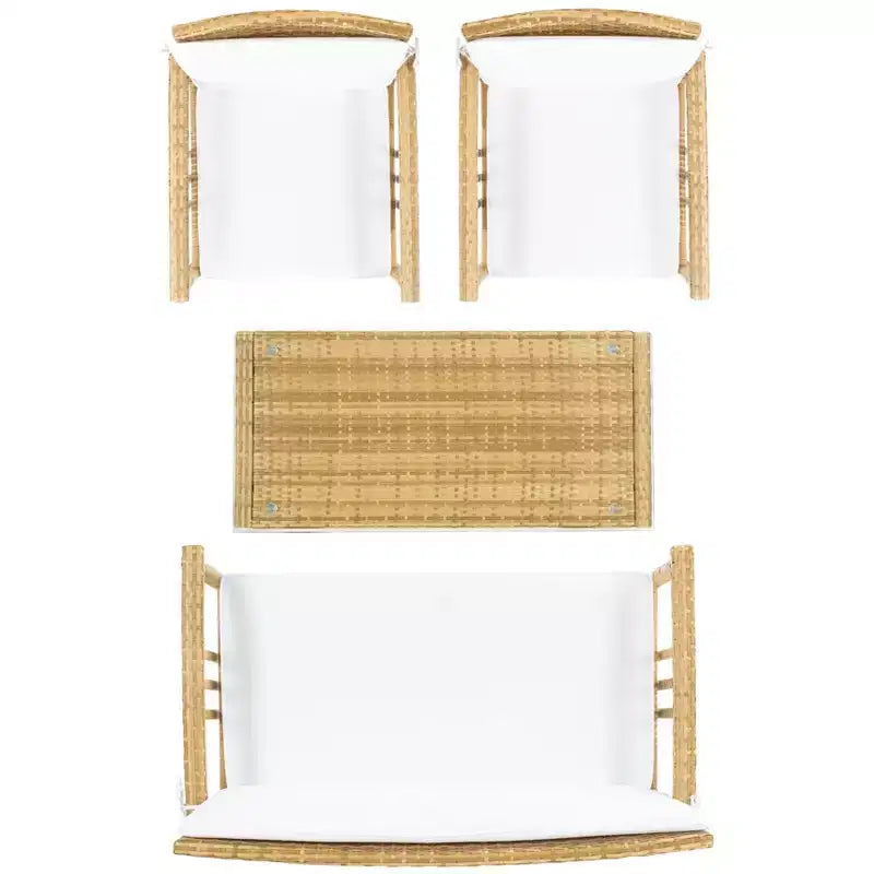 Conjunto de sala de 4 piezas Reslor - Interior/exterior - PAT7713 - Safavieh