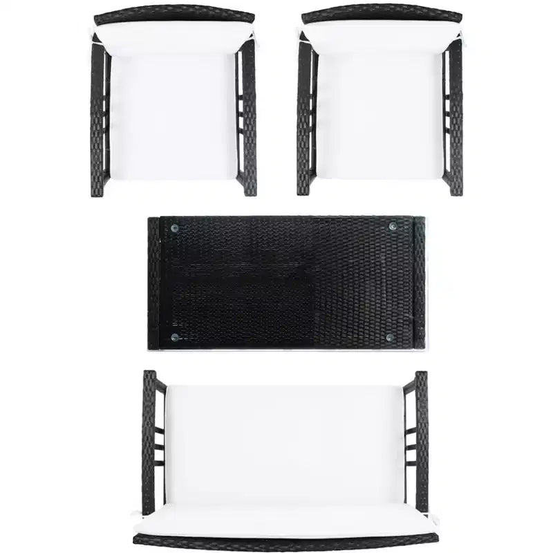 Conjunto de sala de 4 piezas Reslor - Interior/exterior - PAT7713 - Safavieh