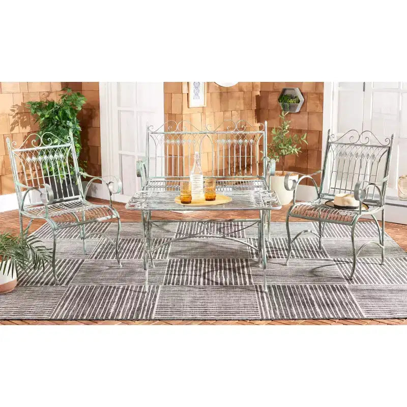 Ensemble de patio Leah 4 pièces - intérieur/extérieur - PAT5000 - Safavieh