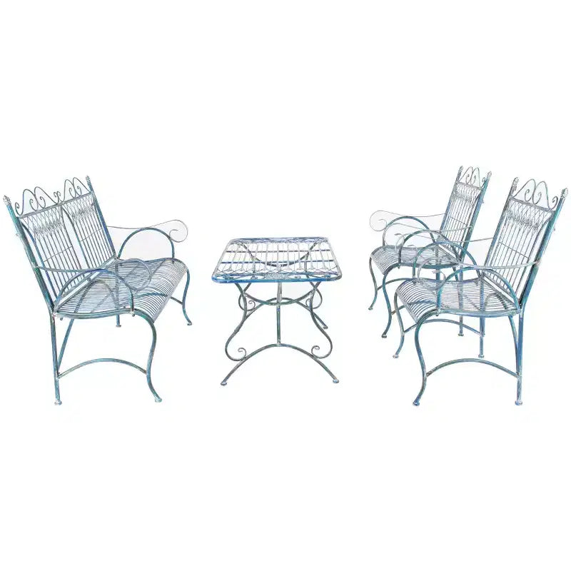 Ensemble de patio Leah 4 pièces - intérieur/extérieur - PAT5000 - Safavieh
