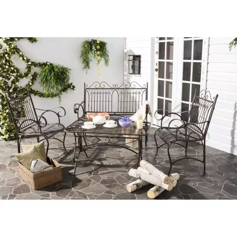 Ensemble de patio Leah 4 pièces - intérieur/extérieur - PAT5000 - Safavieh