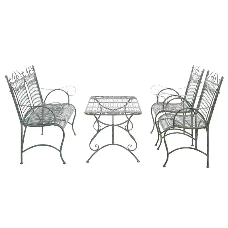 Ensemble de patio Leah 4 pièces - intérieur/extérieur - PAT5000 - Safavieh