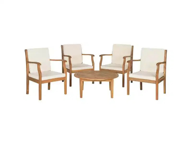 Colfax 5-teiliges Gartenmöbel-Set mit Couchtisch - für Innen- und Außenbereiche - PAT6719 - Safavieh