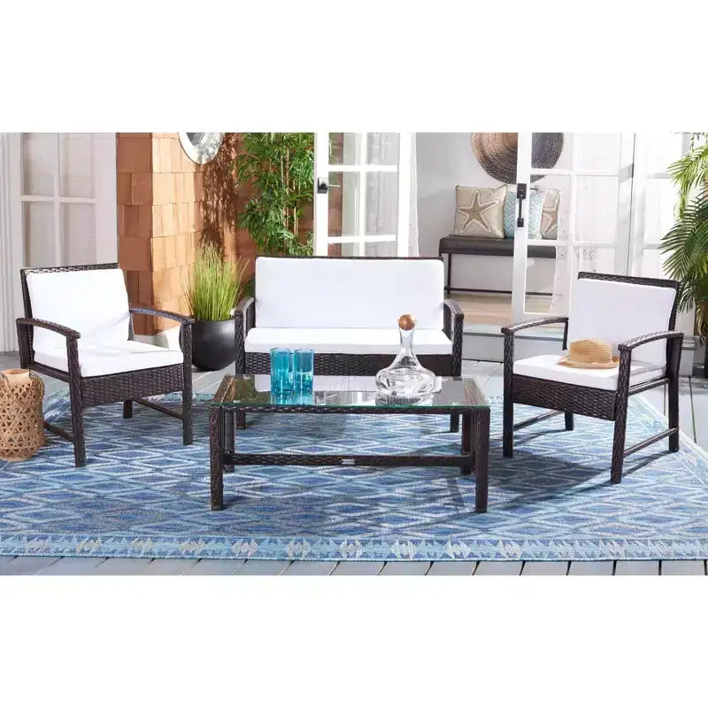 Conjunto de sala Krissy - interior/exterior - PAT7711 - Safavieh