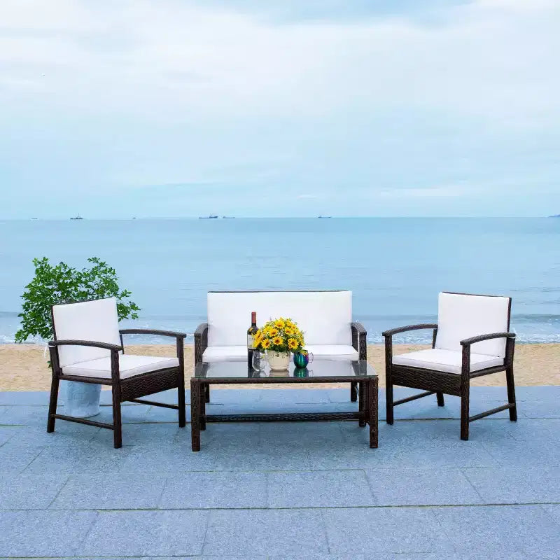 Conjunto de sala Krissy - interior/exterior - PAT7711 - Safavieh
