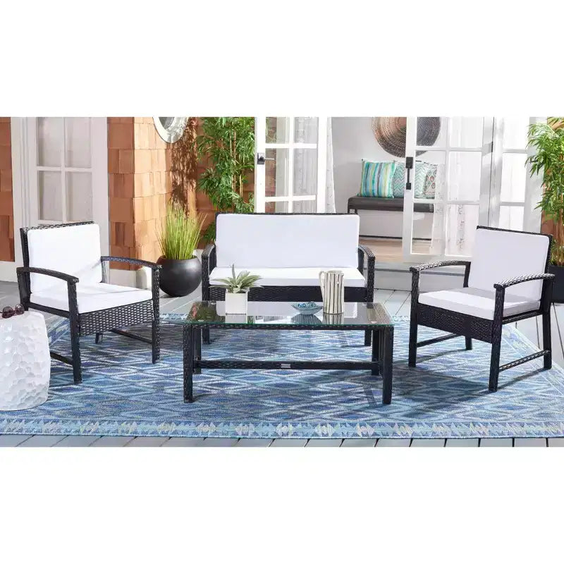 Conjunto de sala Krissy - interior/exterior - PAT7711 - Safavieh