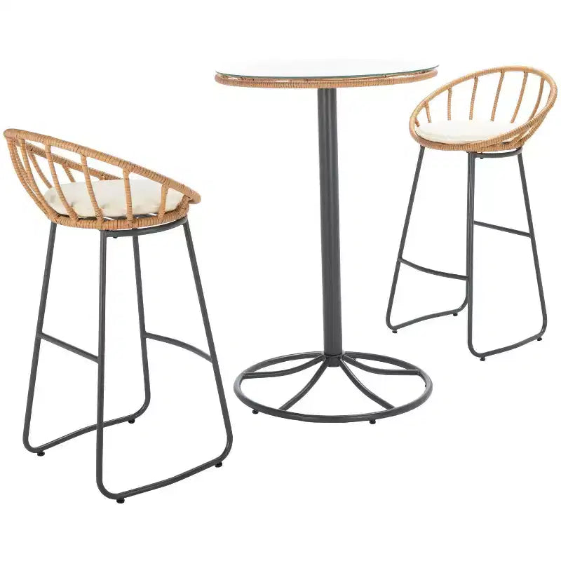 Ensemble de détente Lersa 3 pièces - intérieur/extérieur - PAT9015 - Safavieh