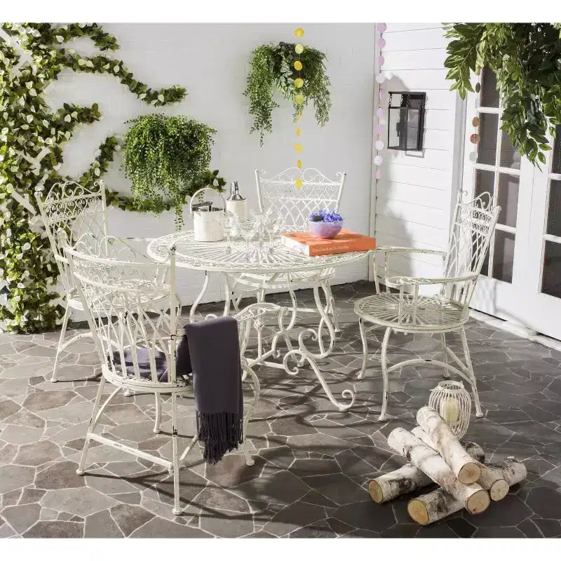 Conjunto de patio de 5 piezas Thessaly - Interior/exterior - PAT5003 - Safavieh