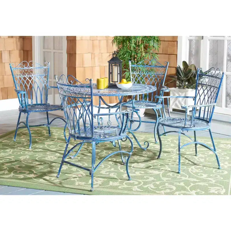Conjunto de patio de 5 piezas Thessaly - Interior/exterior - PAT5003 - Safavieh